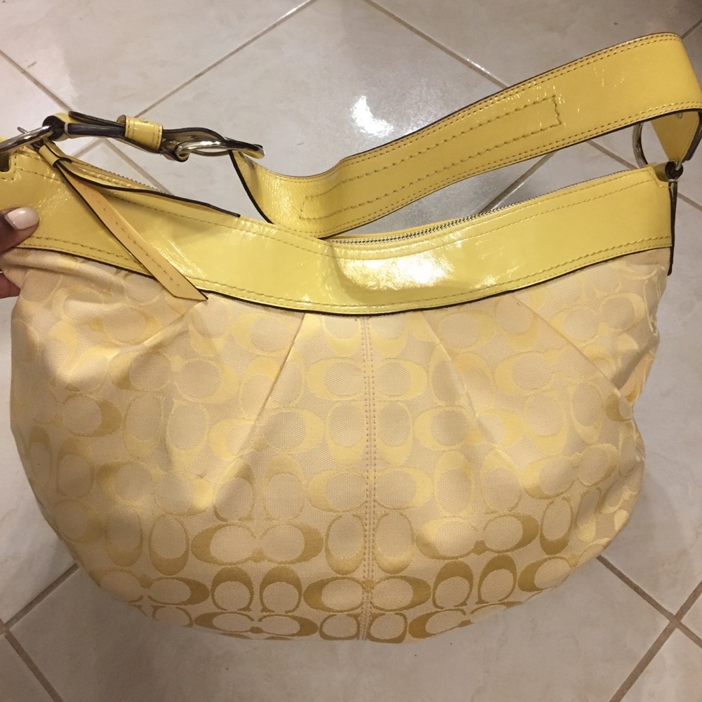Coach Monogram Hobo Bag